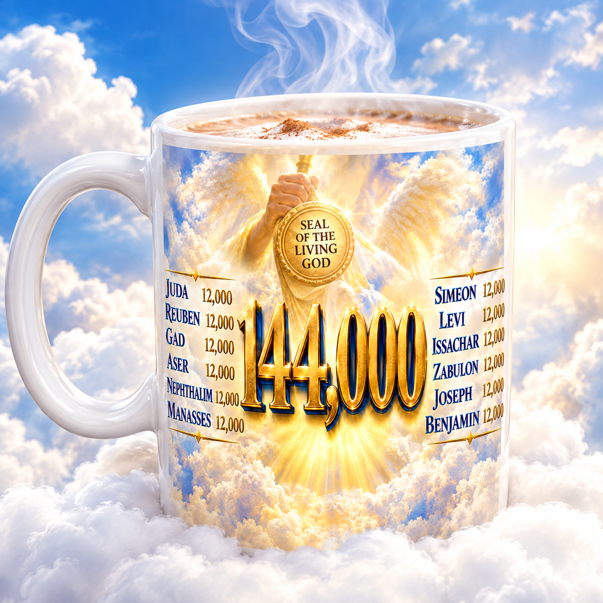 144,000 Twelve Tribes of Israel Mug