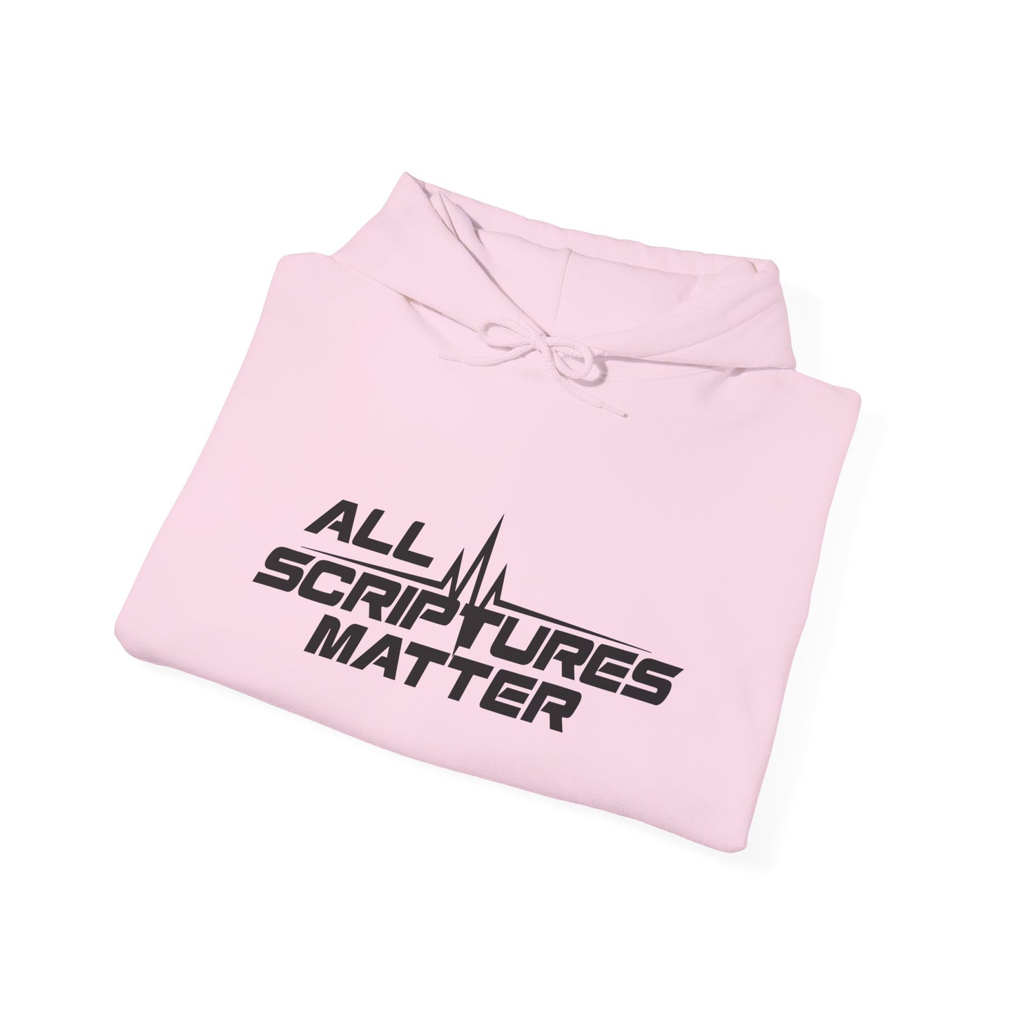ALL SCRIPTURES MATTER PINK HOODIE