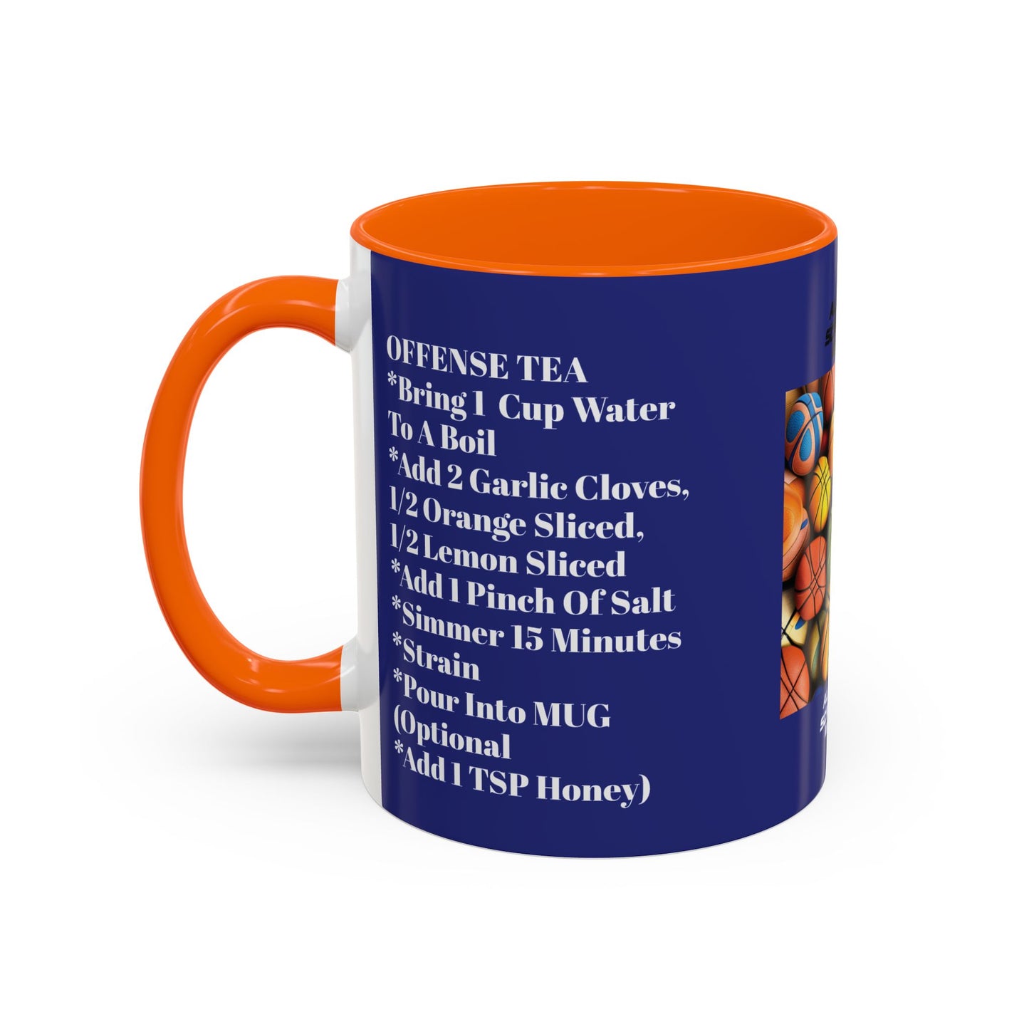 Offense Mug - Colossians 3:23 Basketball Faith Gift