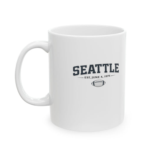 SEATTLE WHITE MUG
