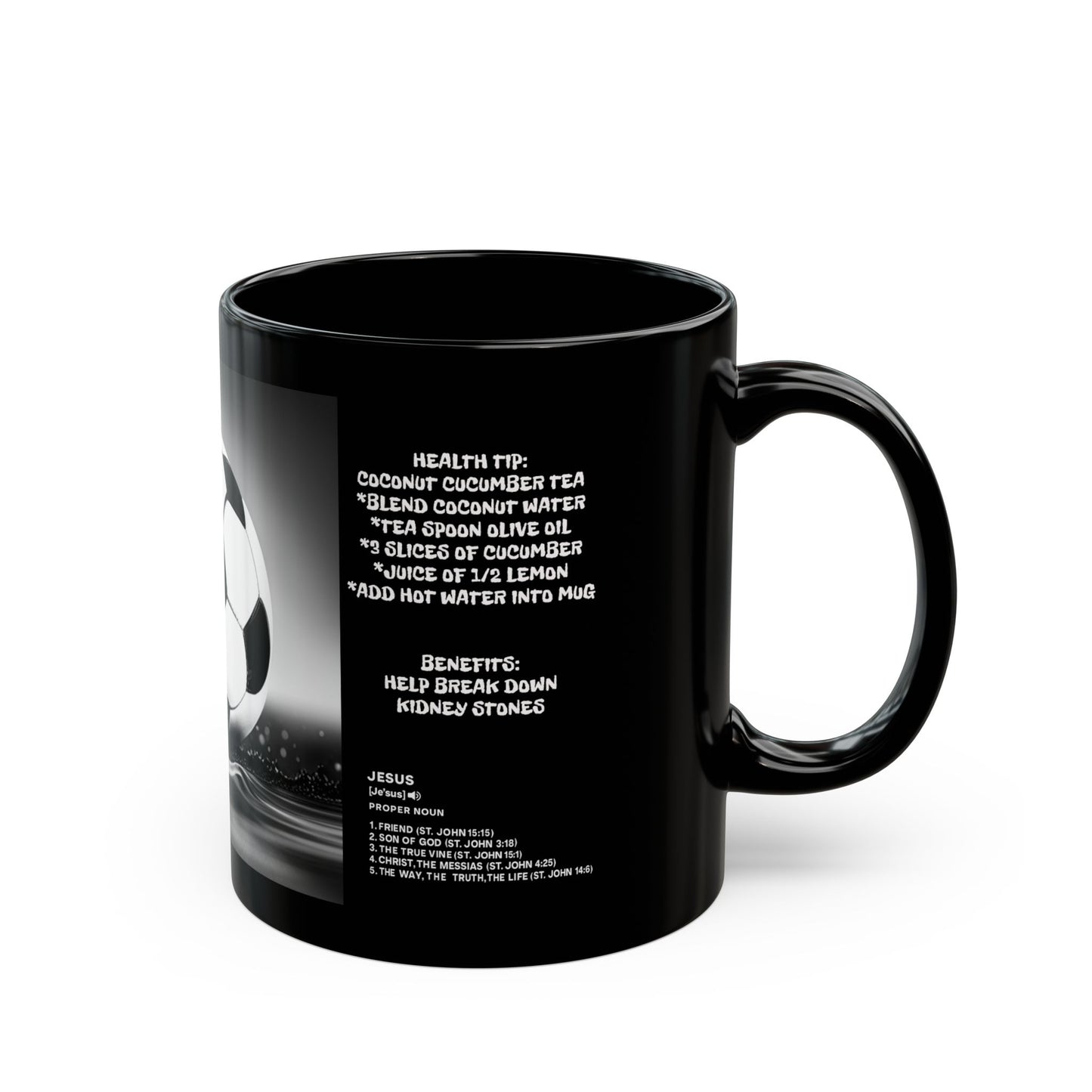 HELP BREAK DOWN KIDNEY STONES FIFA MUG