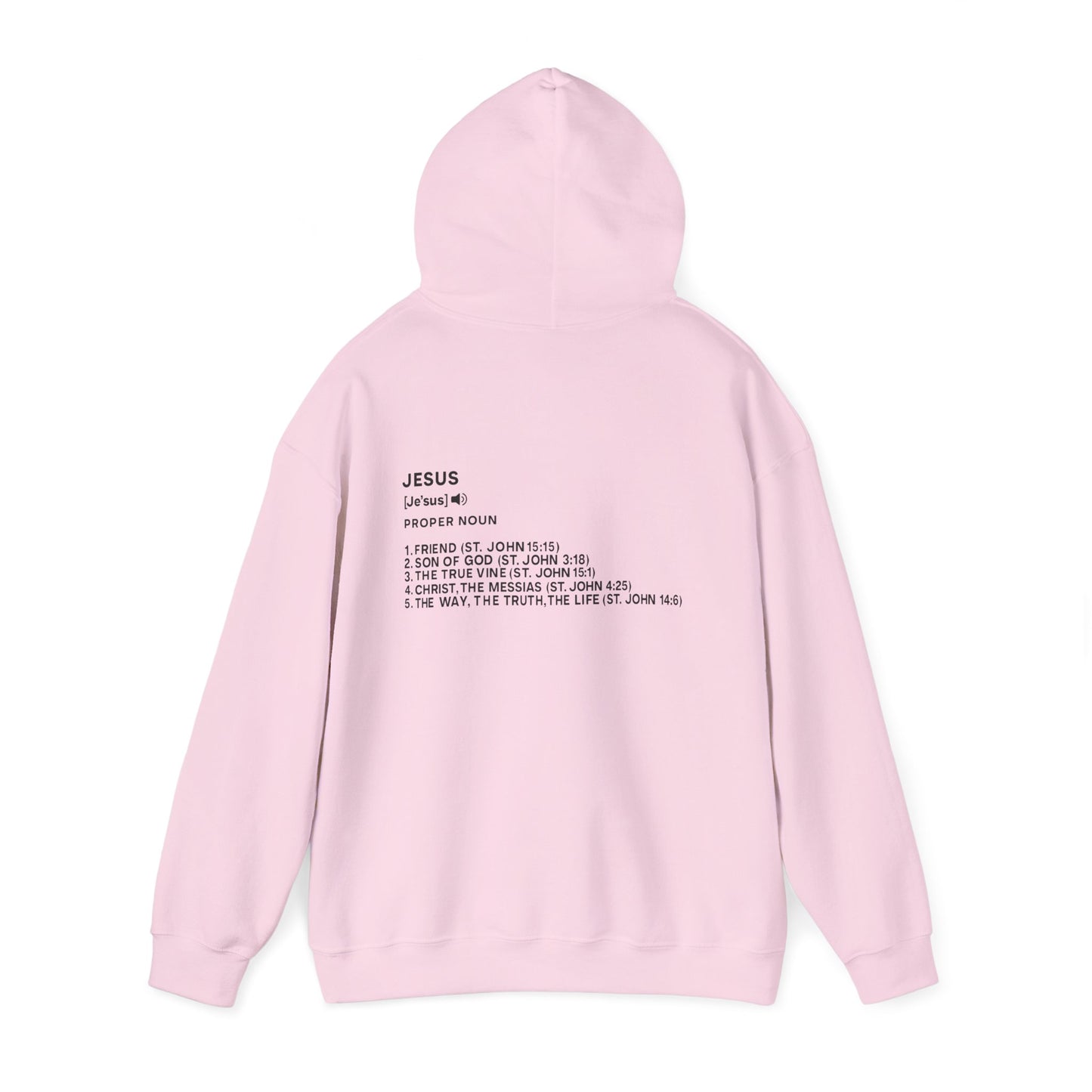 ALL SCRIPTURES MATTER PINK HOODIE