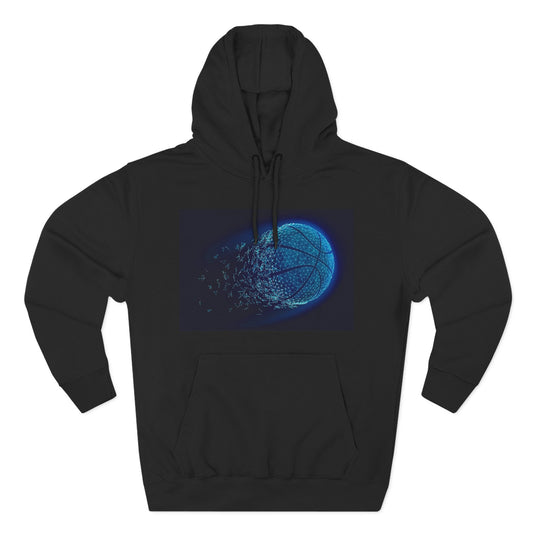 BASKETBALL BLUE HOODIE