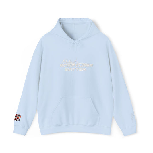 All Scriptures Matter Embroidery American Football Hoodie