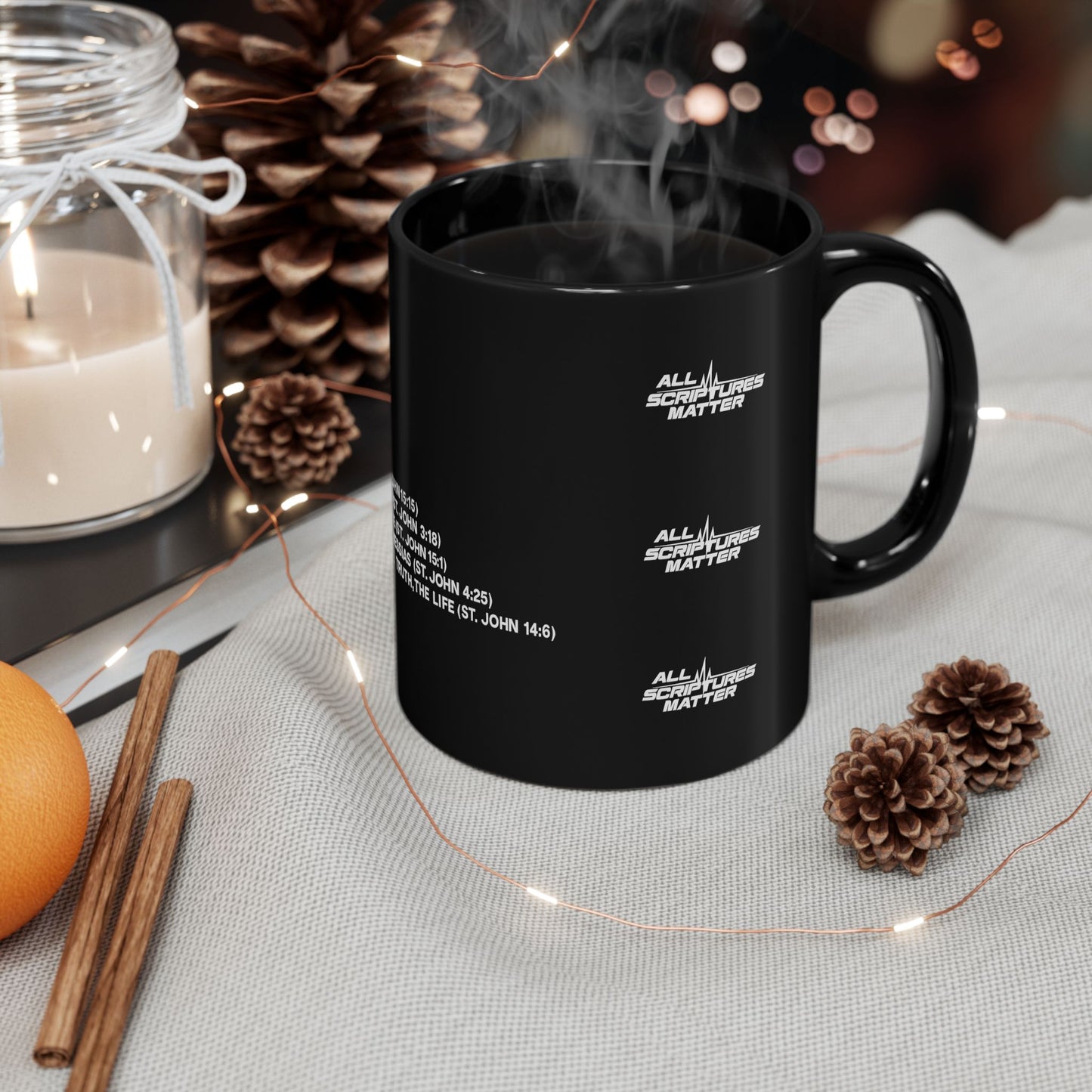 Jesus Definition Mug - Who Is He? | All Scriptures Matter