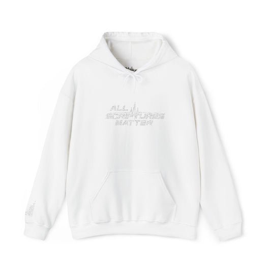 EMBROIERY WHITE ON WHITE ALL SCRIPTURES MATTER
