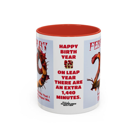 Happy Birthday Leap Year 2024 Mug