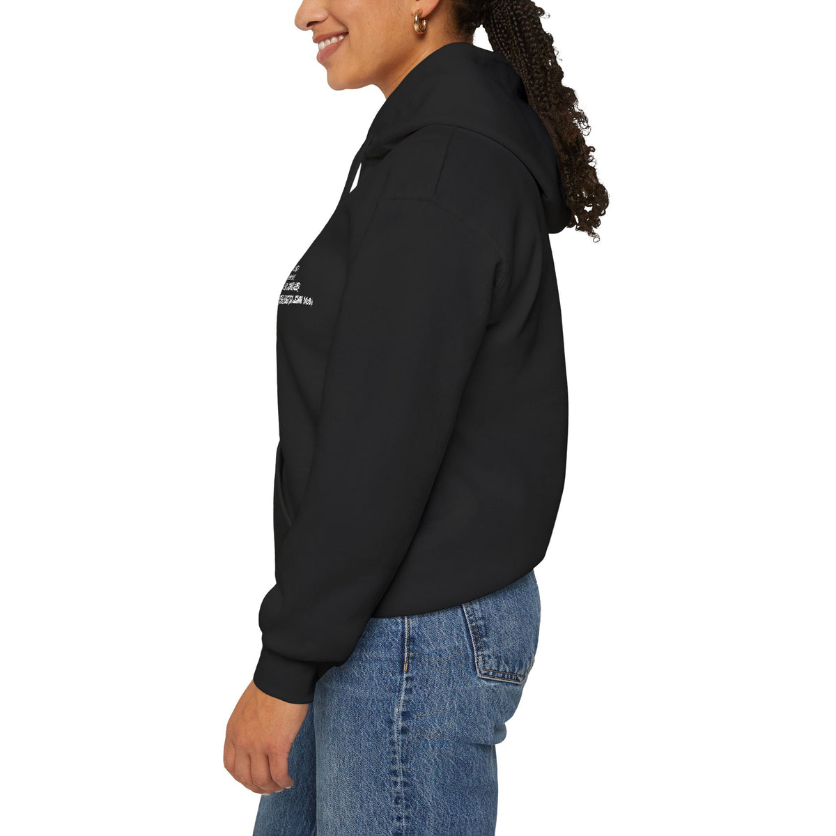 Jesus Definition Hoodie - Who Is He?  All Scriptures Matter