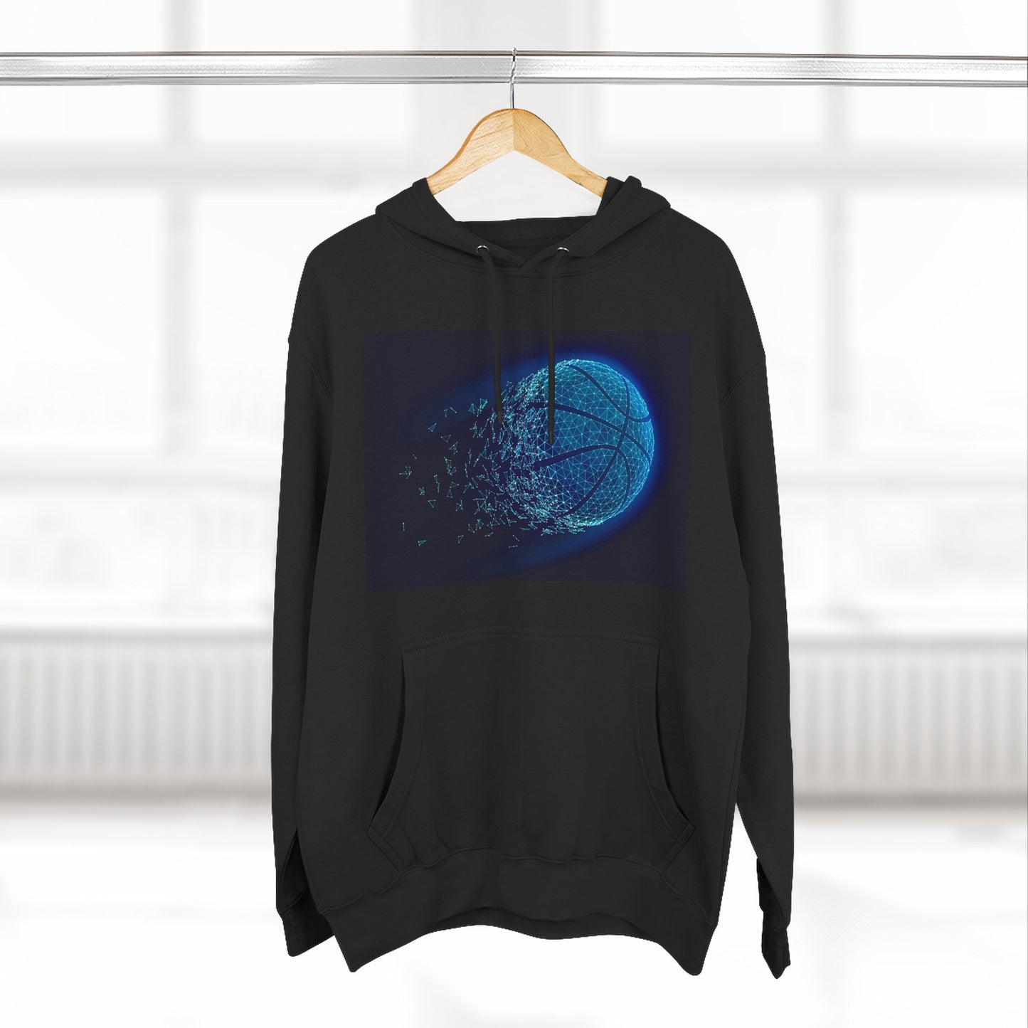 BASKETBALL BLUE HOODIE