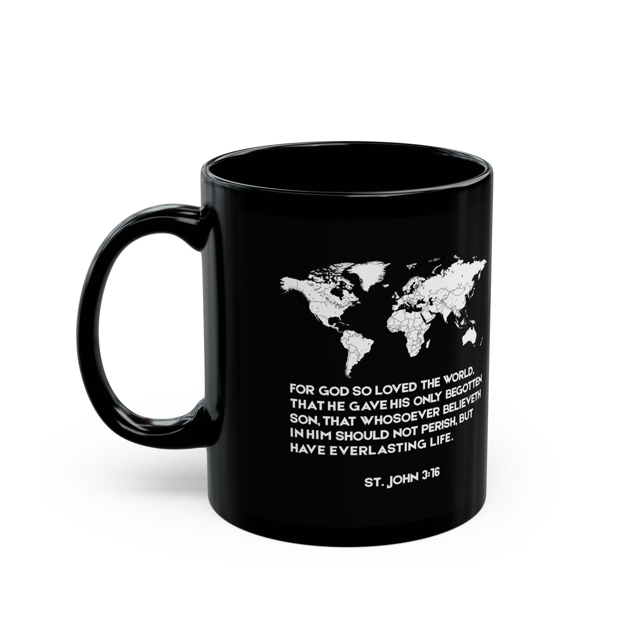 Kidney Tea Mug - For God So Loved the World | St. John 3:16