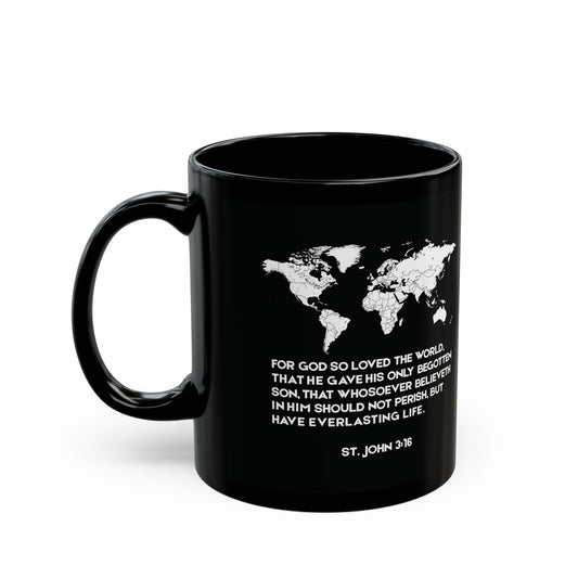 Kidney Tea Mug - For God So Loved the World | St. John 3:16