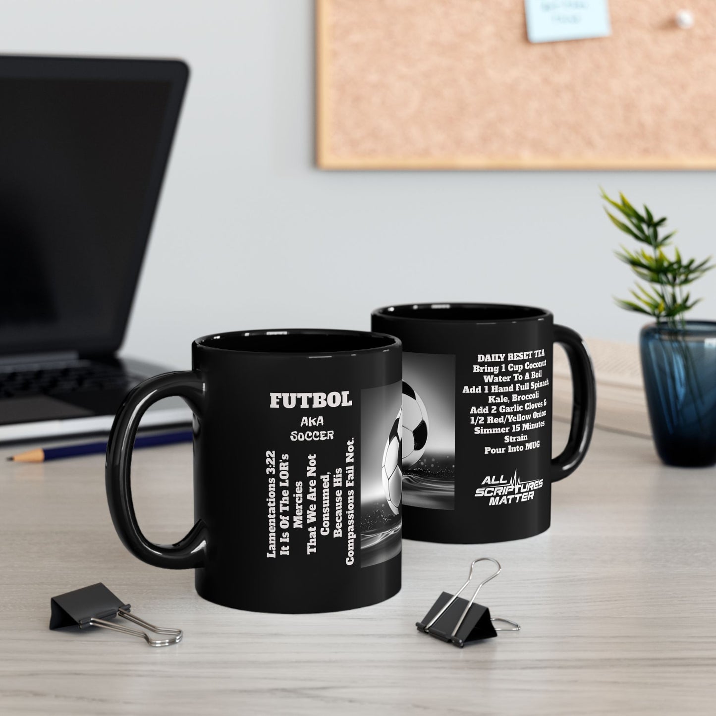 Daily Reset Mug - Lamentations 3:22 | New Every Morning