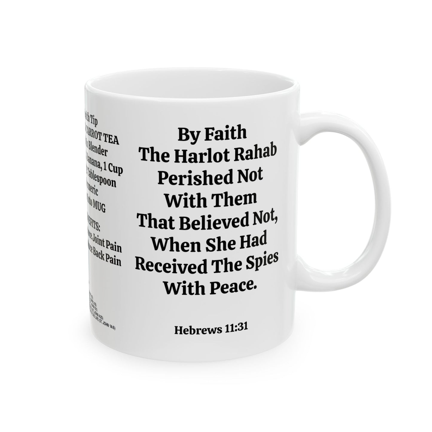 FAITH OVER FEAR MUG