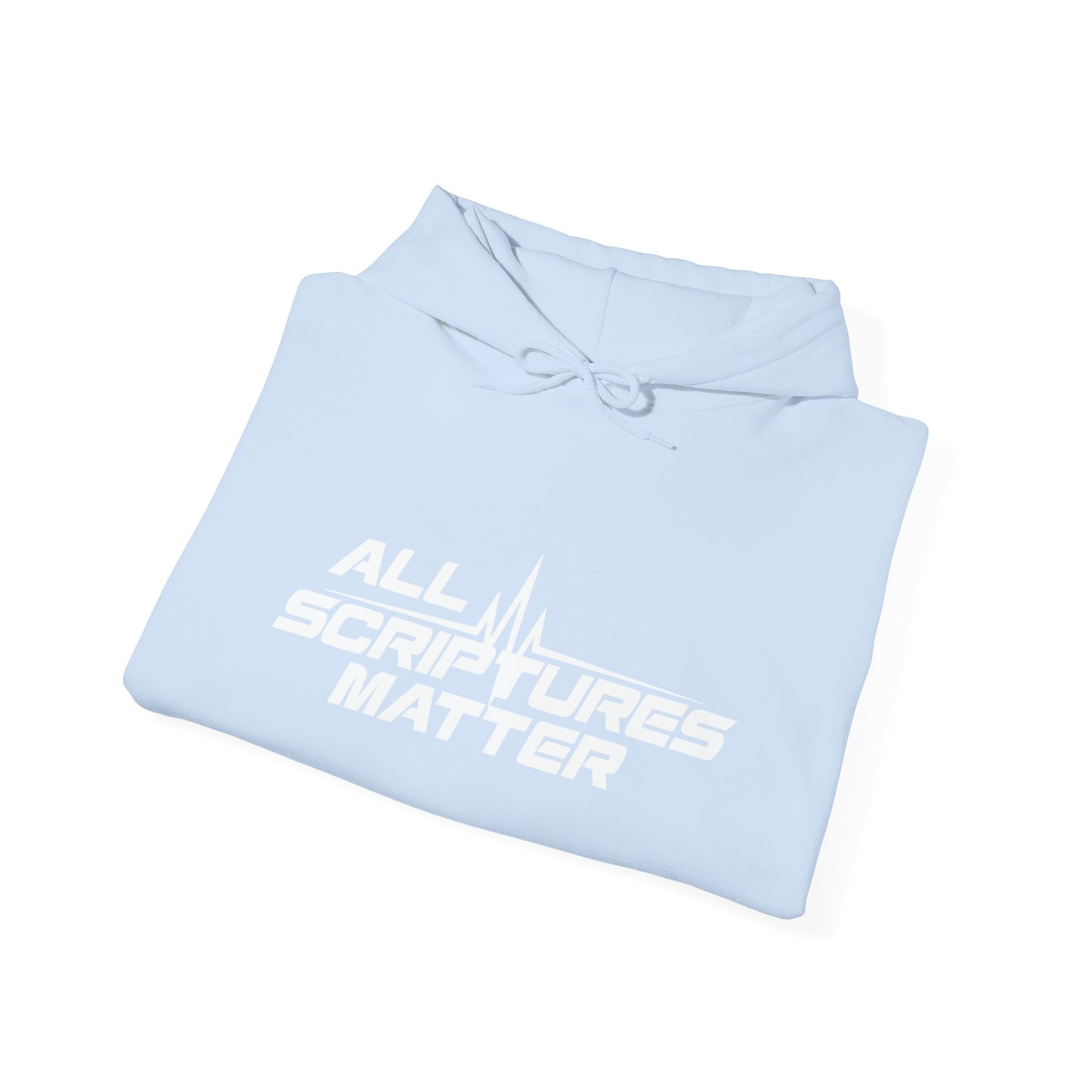 ALL SCRIPTURES MATTER BLUE HOODIE
