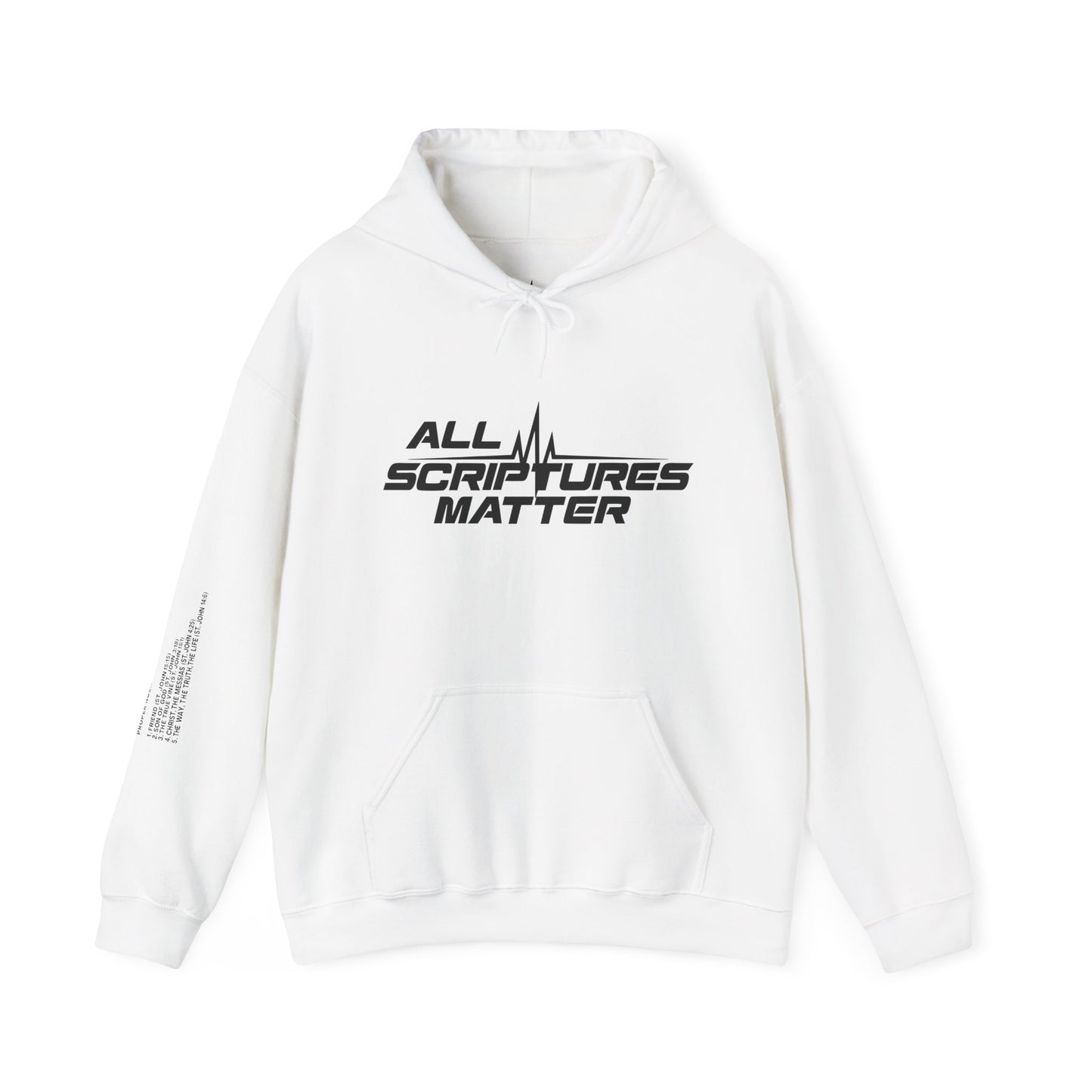 FOR GOD SO LOVED THE WORLD WHITE HOODIE