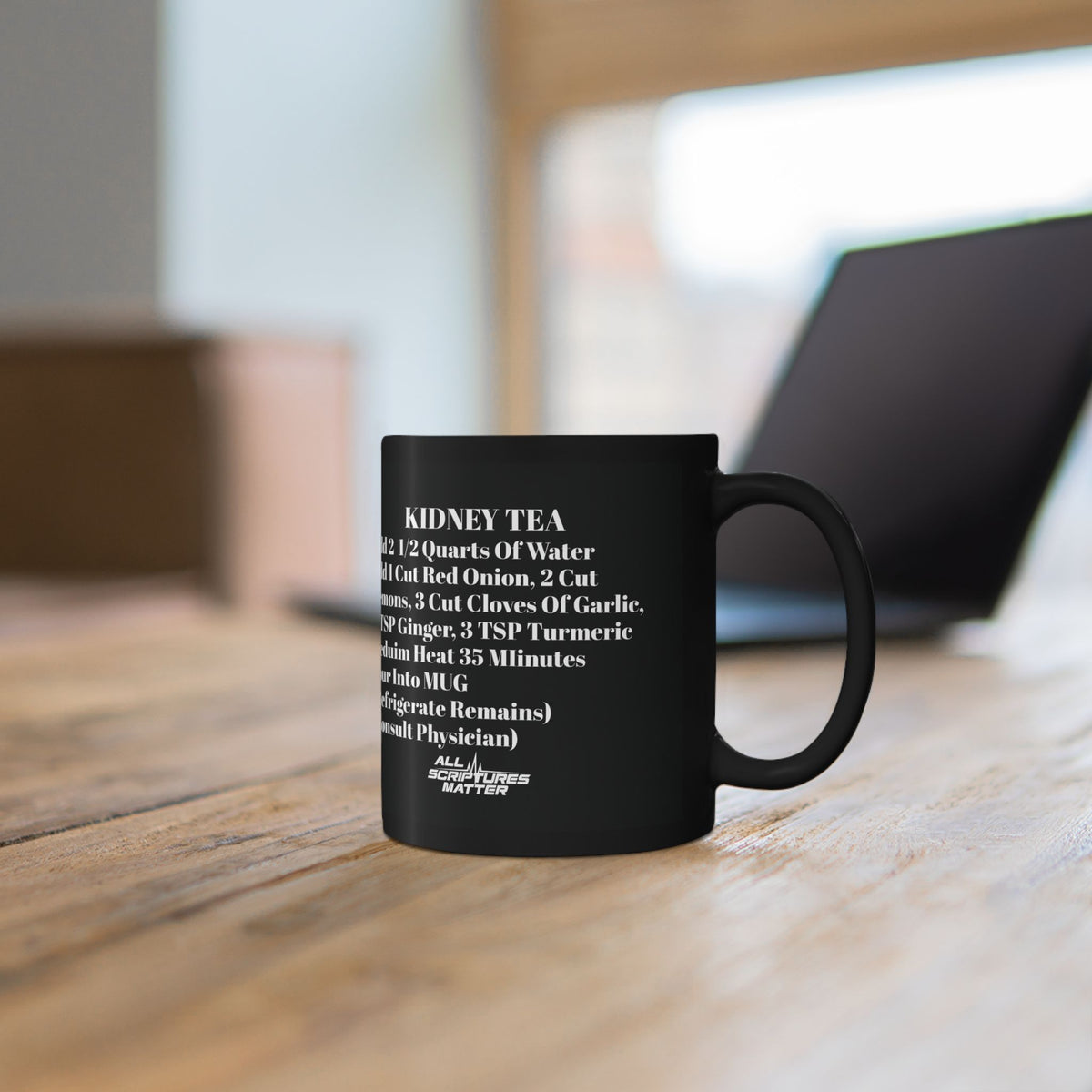 Kidney Tea Mug - For God So Loved the World | St. John 3:16