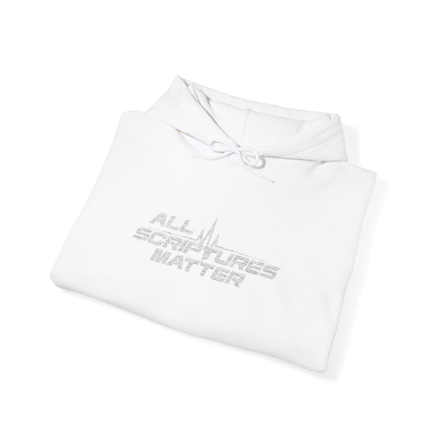 EMBROIERY WHITE ON WHITE ALL SCRIPTURES MATTER
