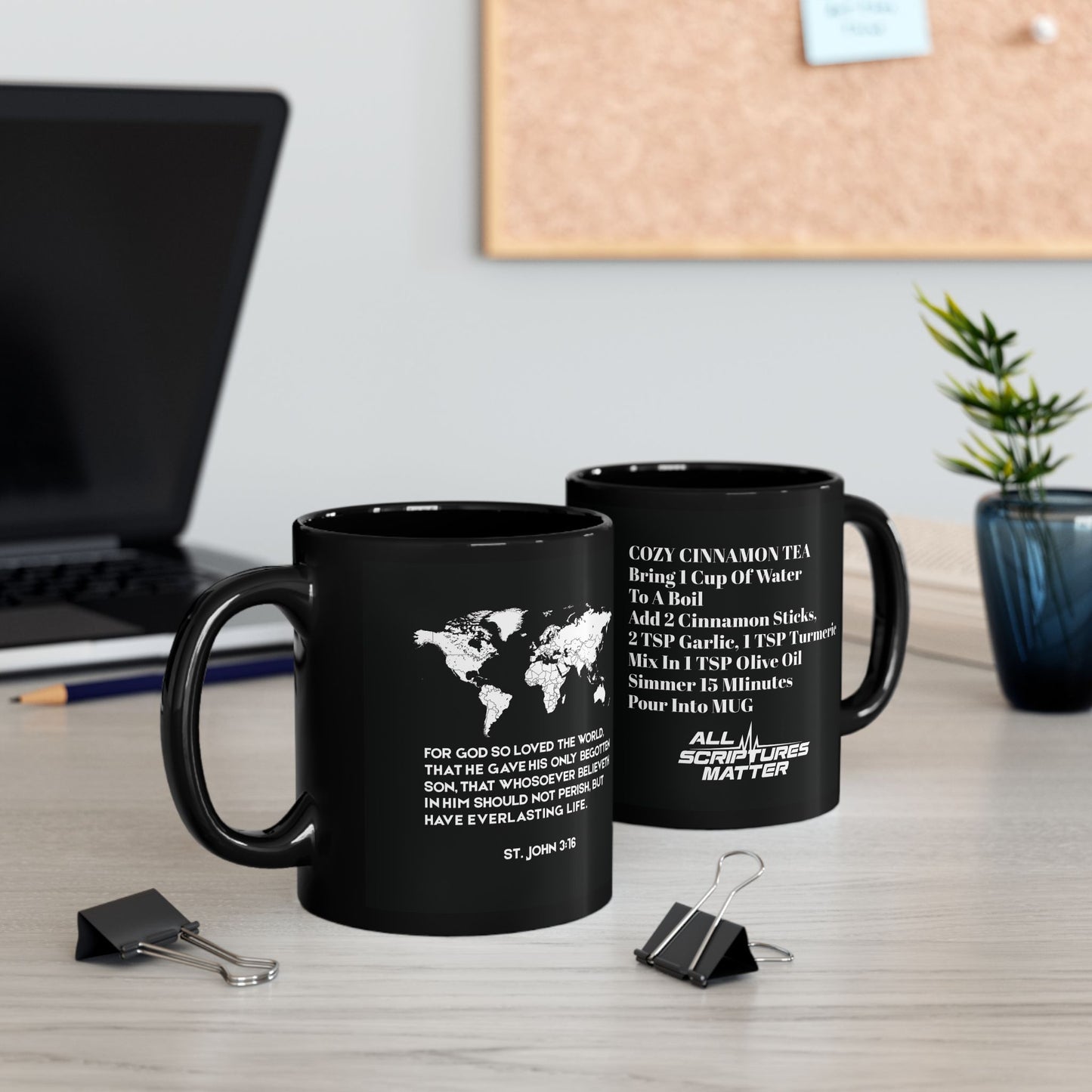 Cozy Comfort Mug - For God So Loved the World | St. John 3:16