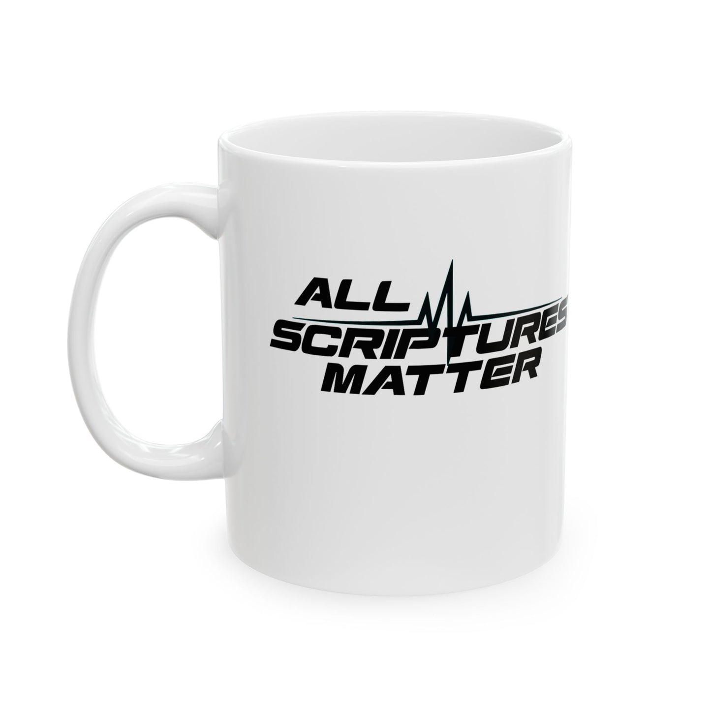 ALL SCRIPTURES MATTER MUG WHITE