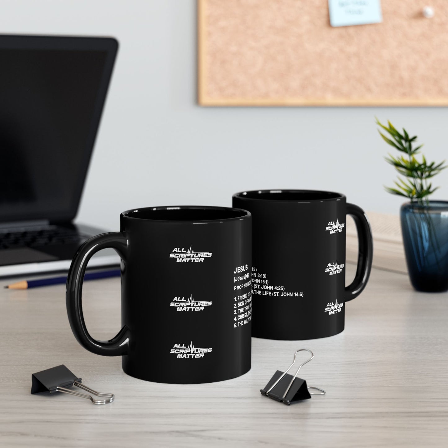 Jesus Definition Mug - Who Is He? | All Scriptures Matter