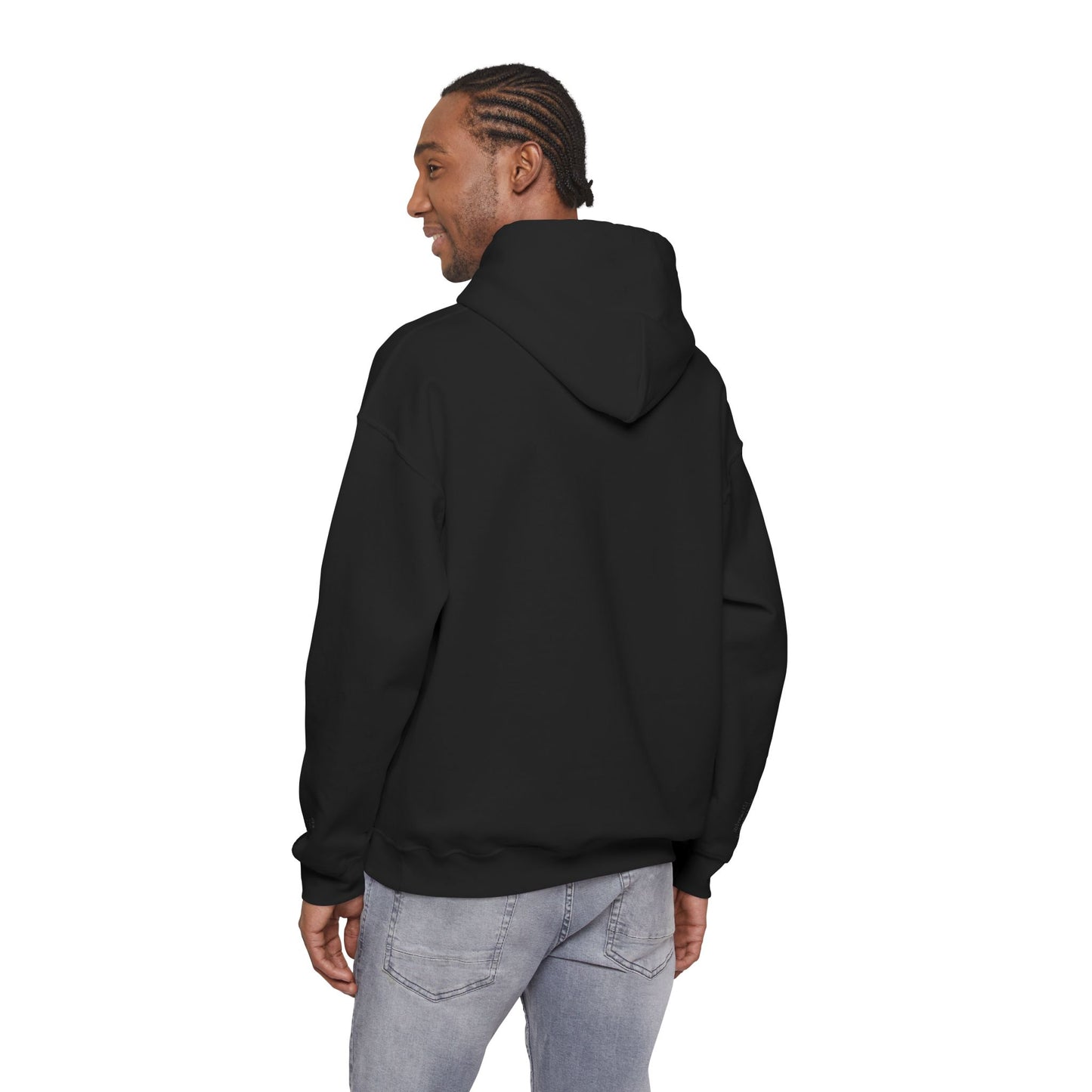 All Scriptures Matter Hoodie - Black on Black Embroidery