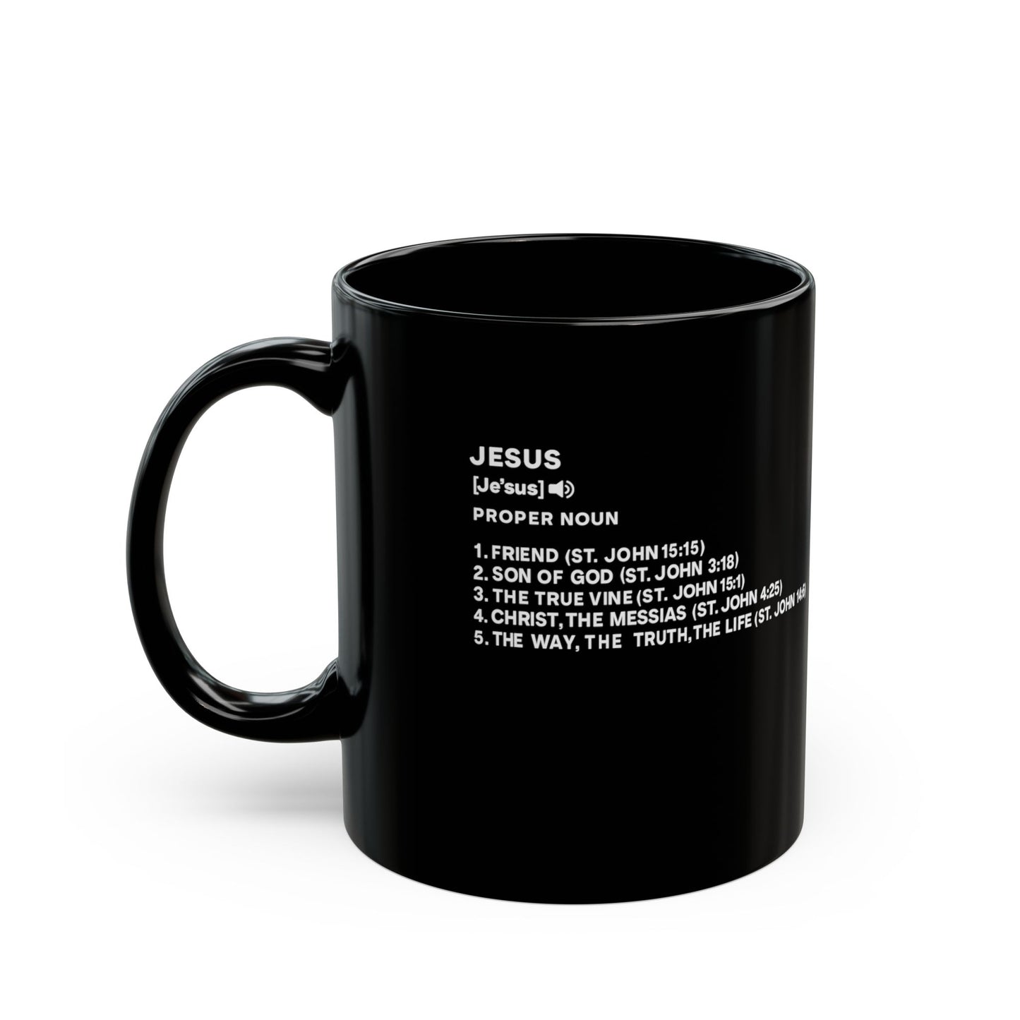 ALL SCRIPTURES MATTER BLACK MUG
