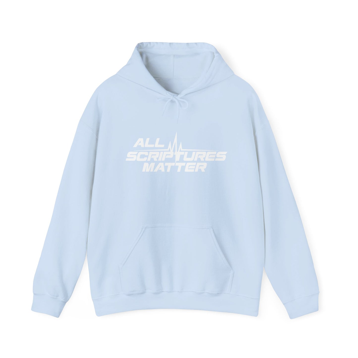 ALL SCRIPTURES MATTER BLUE HOODIE