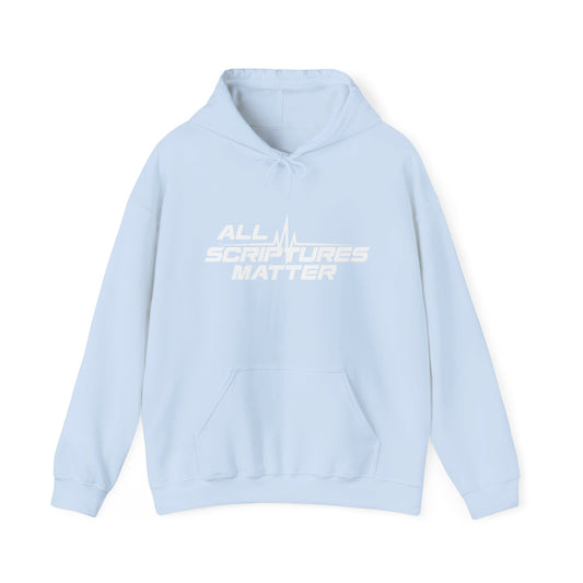 ALL SCRIPTURES MATTER BLUE HOODIE