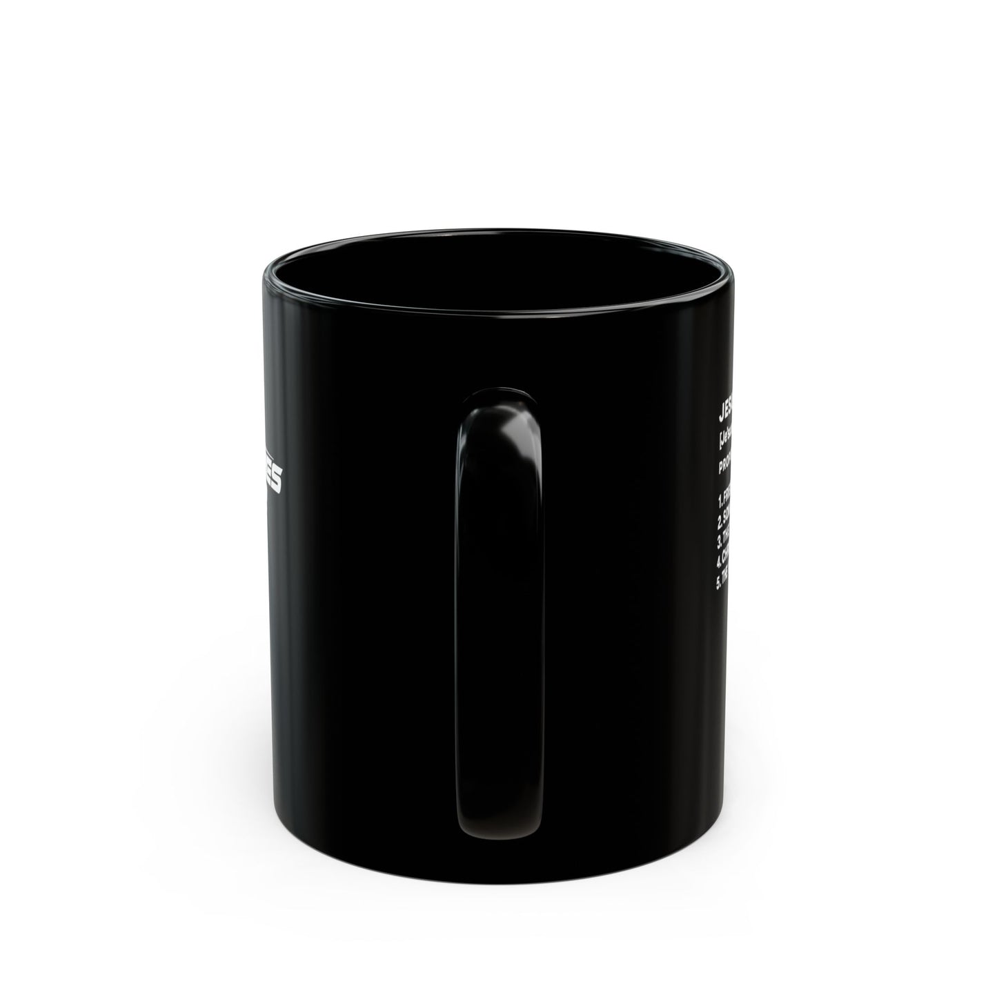ALL SCRIPTURES MATTER BLACK MUG