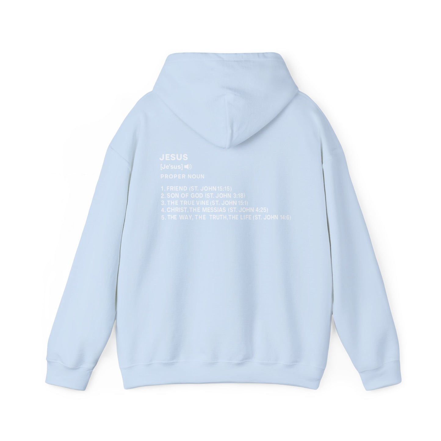 ALL SCRIPTURES MATTER BLUE HOODIE