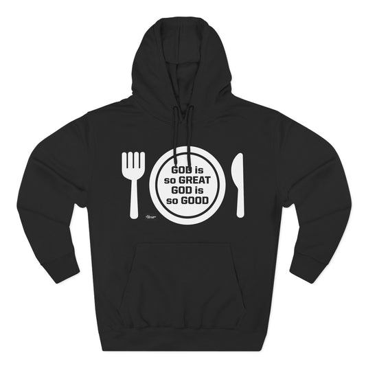 God Is So Great Black Hoodie