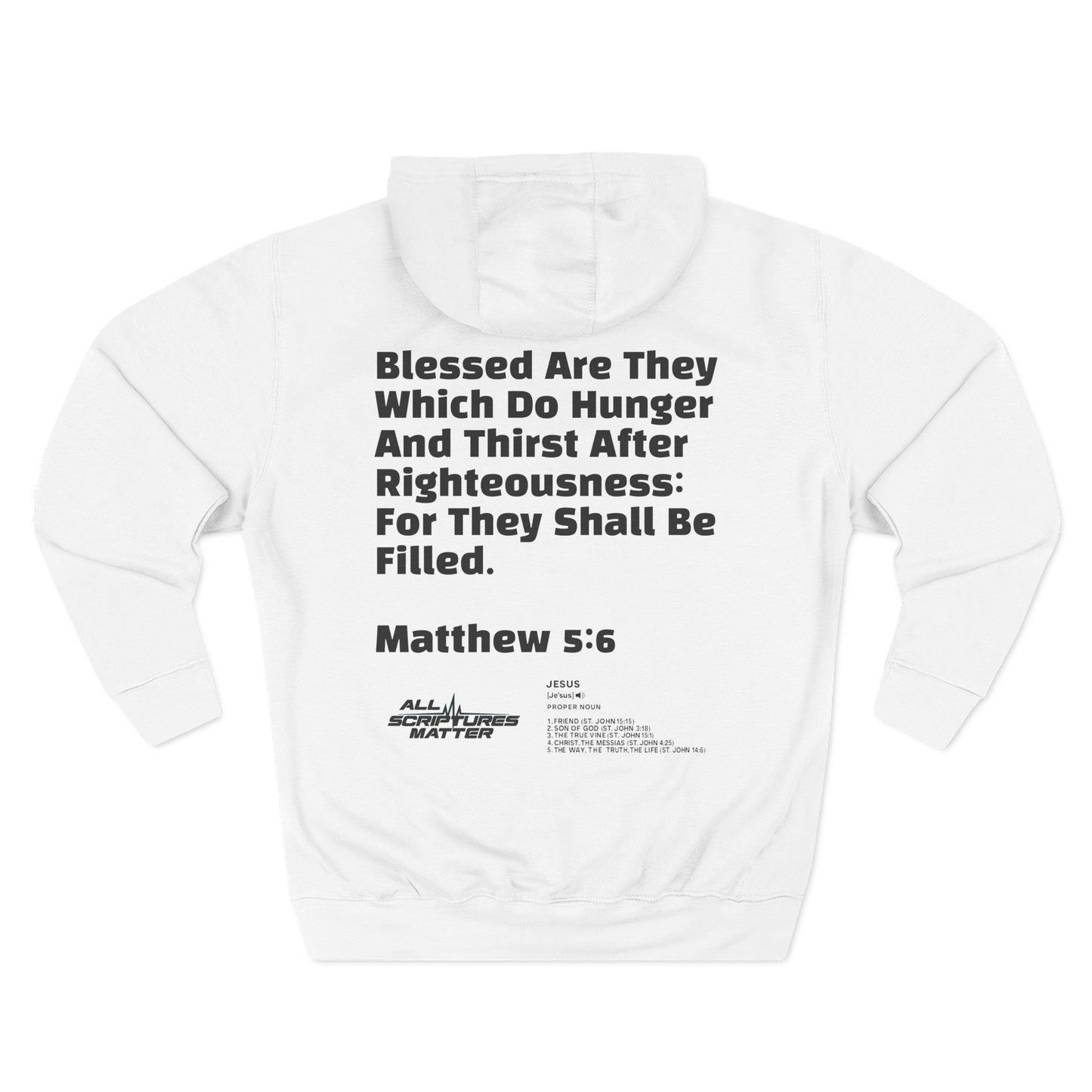 God Is So Great Fleece Hoodie