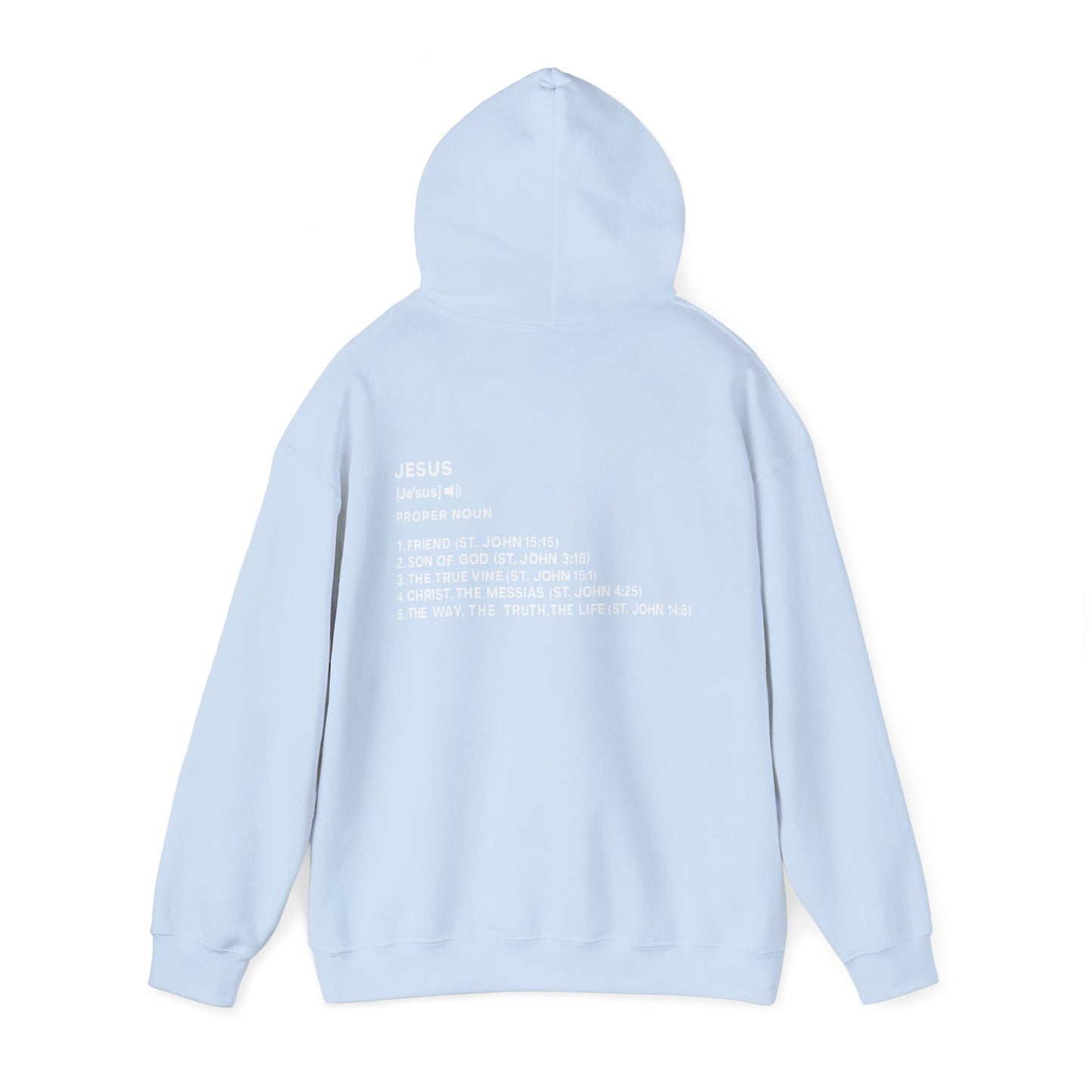 ALL SCRIPTURES MATTER BLUE HOODIE