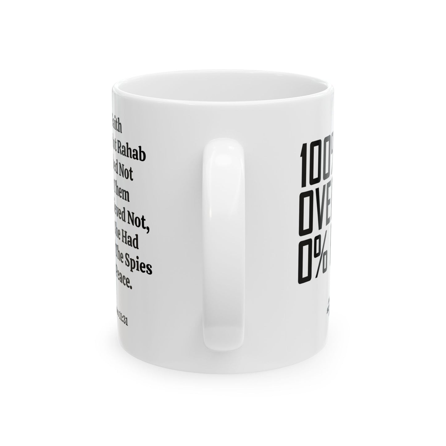 FAITH OVER FEAR MUG