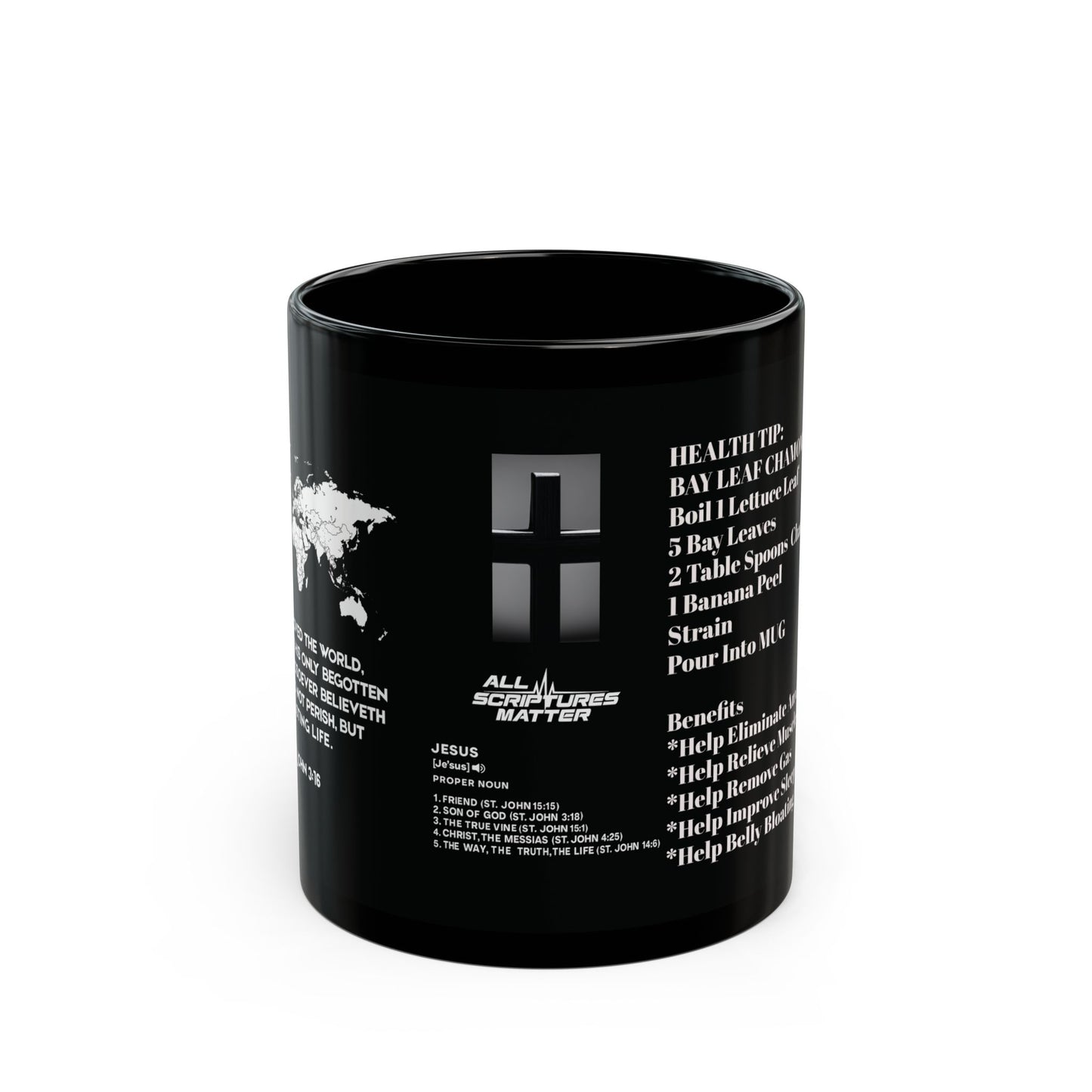 HELP ANXIETY FOR GOD SO LOVED THE WORLD MUG