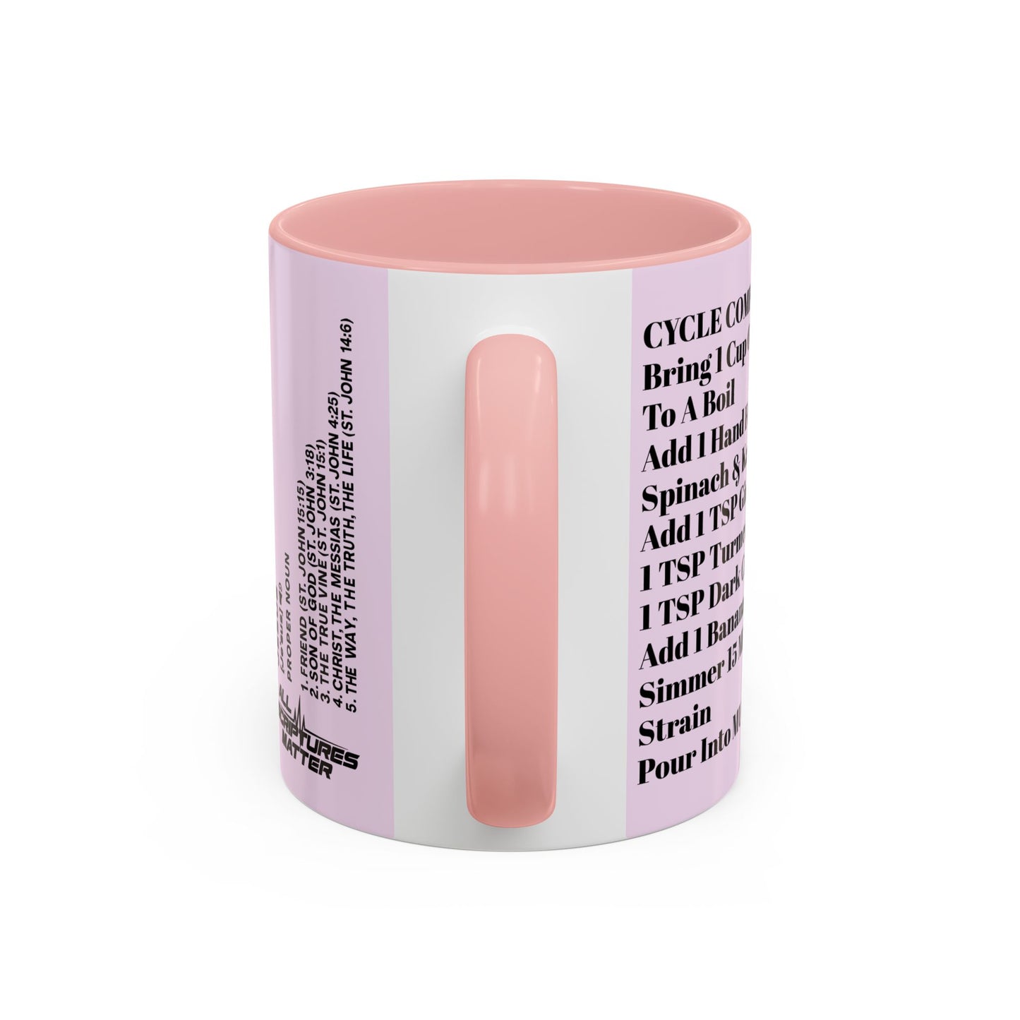 Cycle Comfort Mug - Trust in the Lord Proverbs 3:5