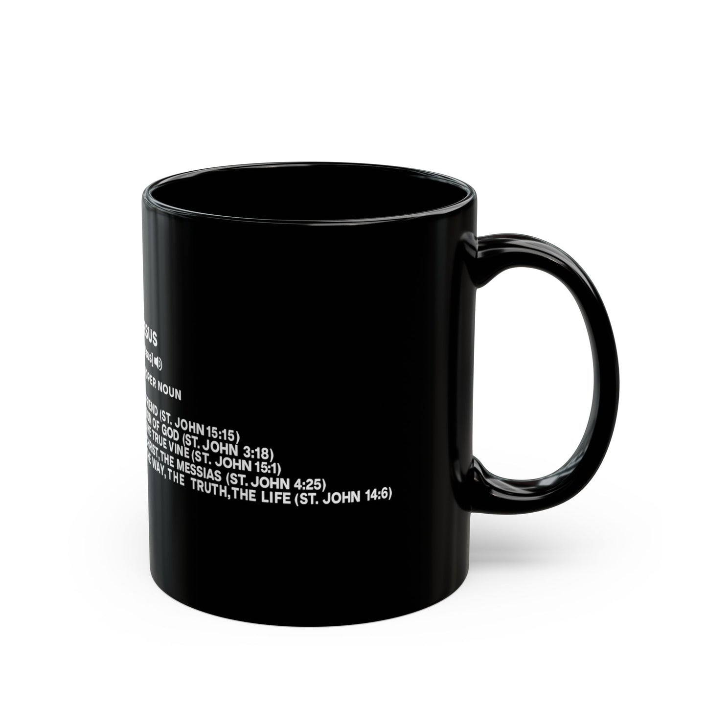 ALL SCRIPTURES MATTER BLACK MUG