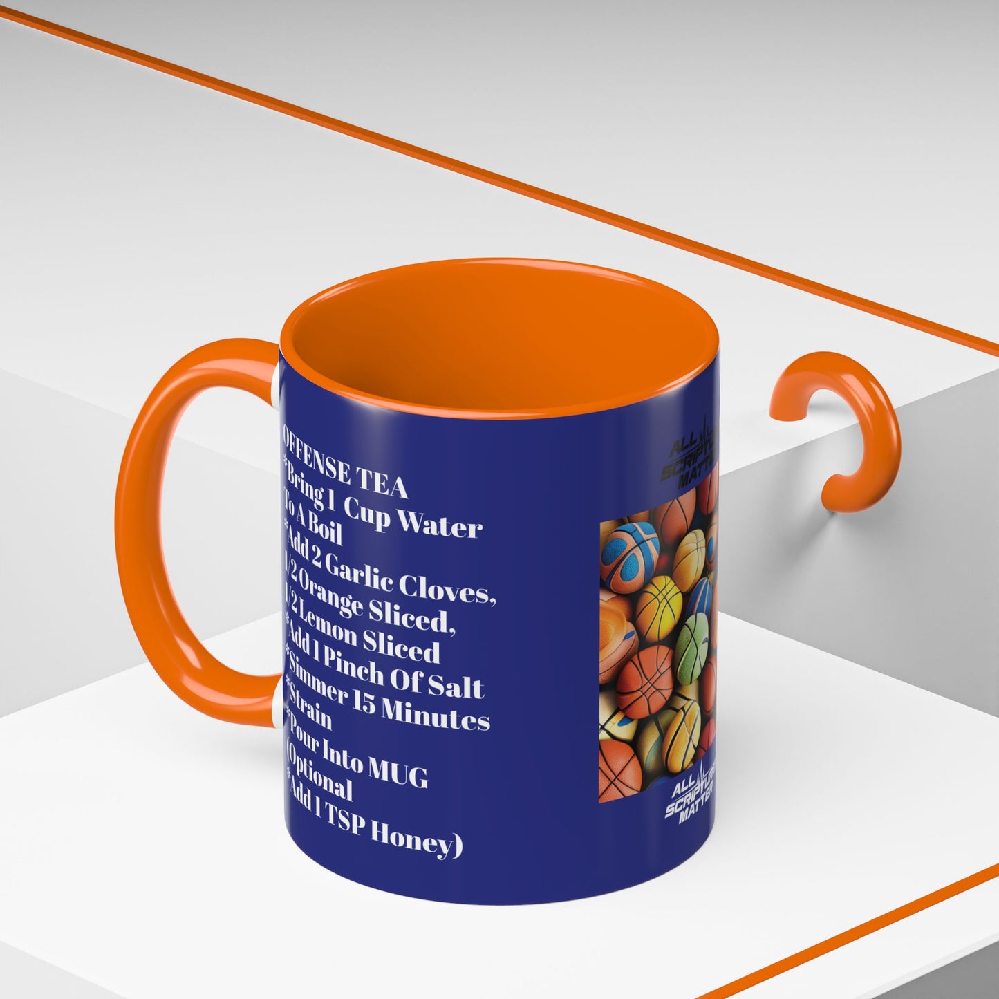 Offense Mug - Colossians 3:23 Basketball Faith Gift