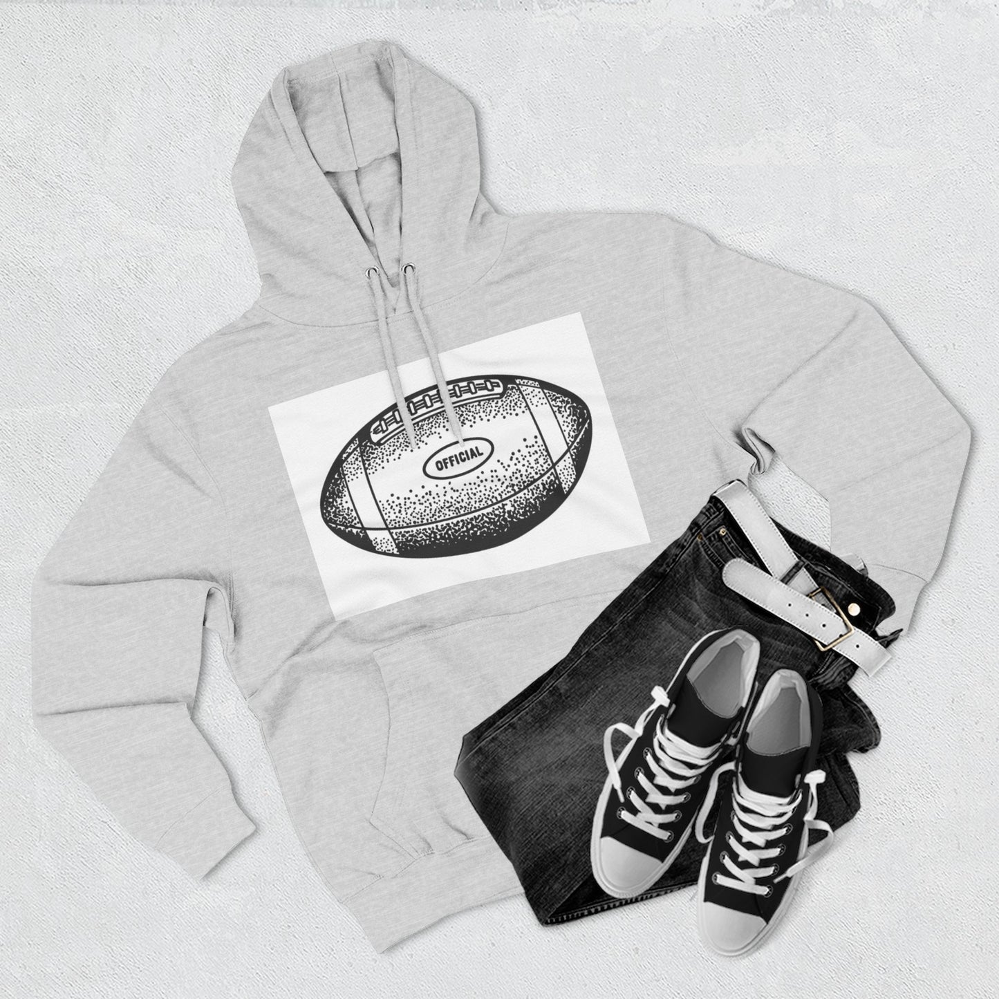 FOOTBALL GRAPHIC HOODIE