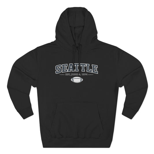 SEATTLE Vintage Collegiate Fleece Pullover