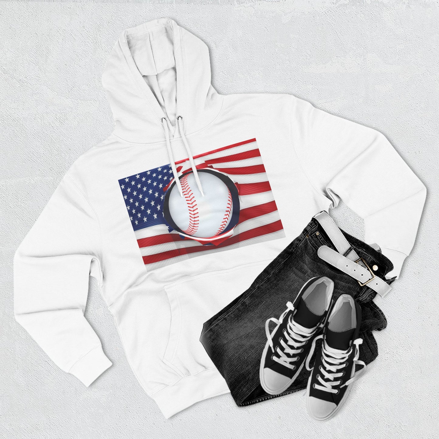 AMERICAN BASEBALL HOODIE